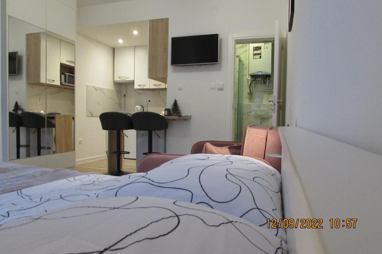 Studio Apartman Oboj Maksimir Self Check In زغرب المظهر الخارجي الصورة
